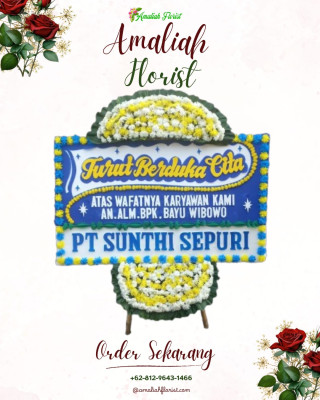 Papan Bunga Duka di Bandar Lampung