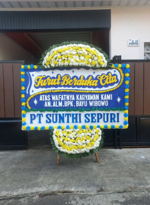 Papan Bunga Duka di Bandar Lampung